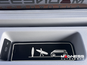 Volkswagen ID. Buzz Interior Upgade Kit - Non Slip Rubber Liner Kit - White